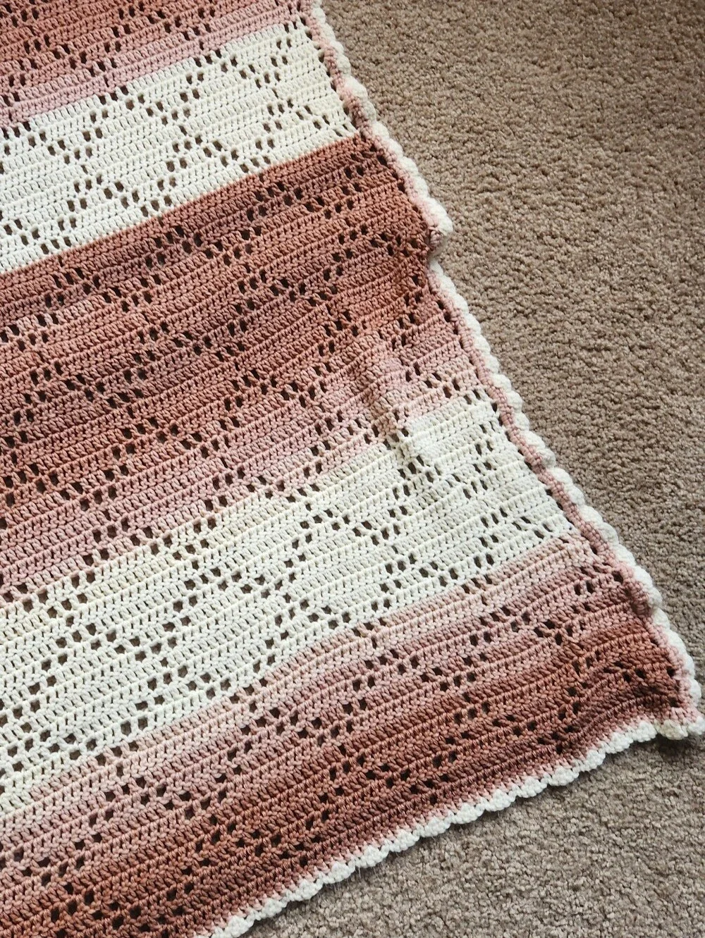Hand Crocheted Afghan
